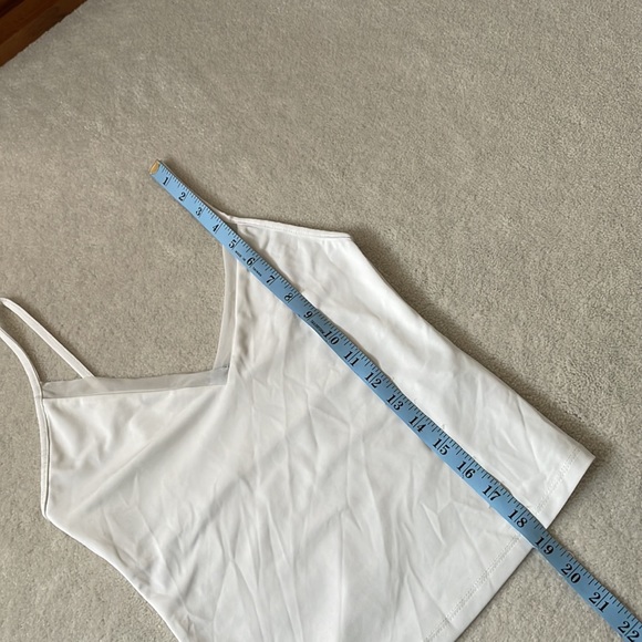 Zara White Cami with Mesh details - Picture 6 of 10
